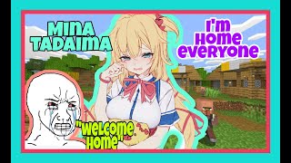 Akai Haato Is Finally Back | Minecraft [Hololive/Eng Sub]