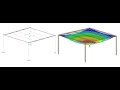 Modelling and design of a simple structure according to EC3 in CYPE 3D version 2022.e