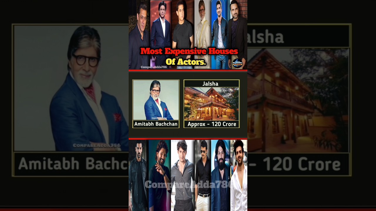 Most Expensive Houses of Bollywood Stars 🏡💸| #shorts
