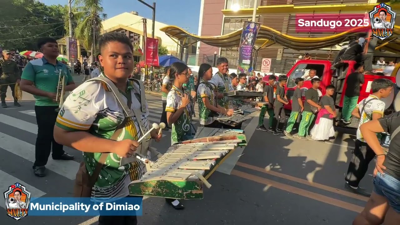 Street Dancing Competition| Sandugo sa bohol 2025| Municipality of Dimiao| Dimiao NHS marching band
