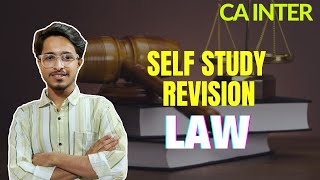 CA Inter Law Self Study Revision 🔥| Study With Me Live | Daily Night Study in live | DAY 7 | CH- 4|