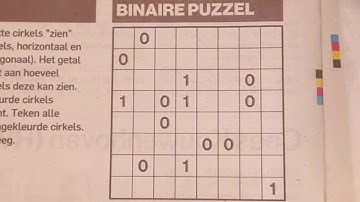 Tuesday. Bonus Extra edition. (#912) Binary Sudoku puzzle. 06-02-2020 Extra part 4 of 5