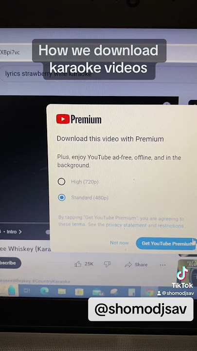 How We Download Karaoke Videos #karaoke