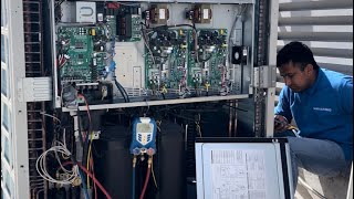 #Midea multi VRF VC max??How to startup!! How to set number of indoor unit??How to setconnections!! Wealth