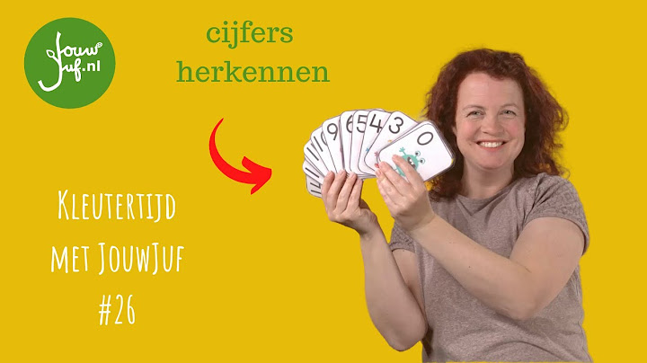 Cijfers herkennen: kleutertijd met JouwJuf #26