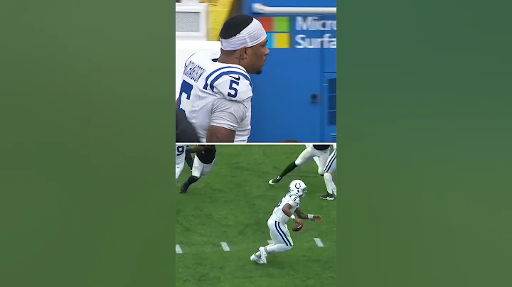 Anthony Richardson checked himself out of the game due to being "out of breath" #shorts