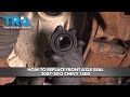 How to Replace Axle Seal 2007-2013 Chevrolet Silverado 1500