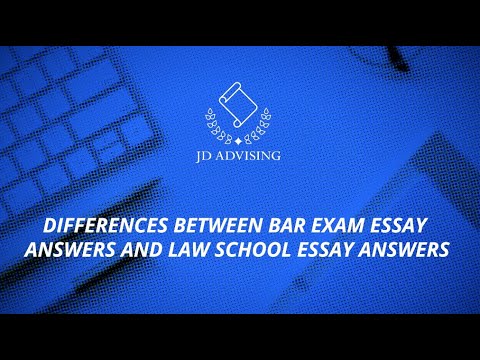 bar exam essay answers