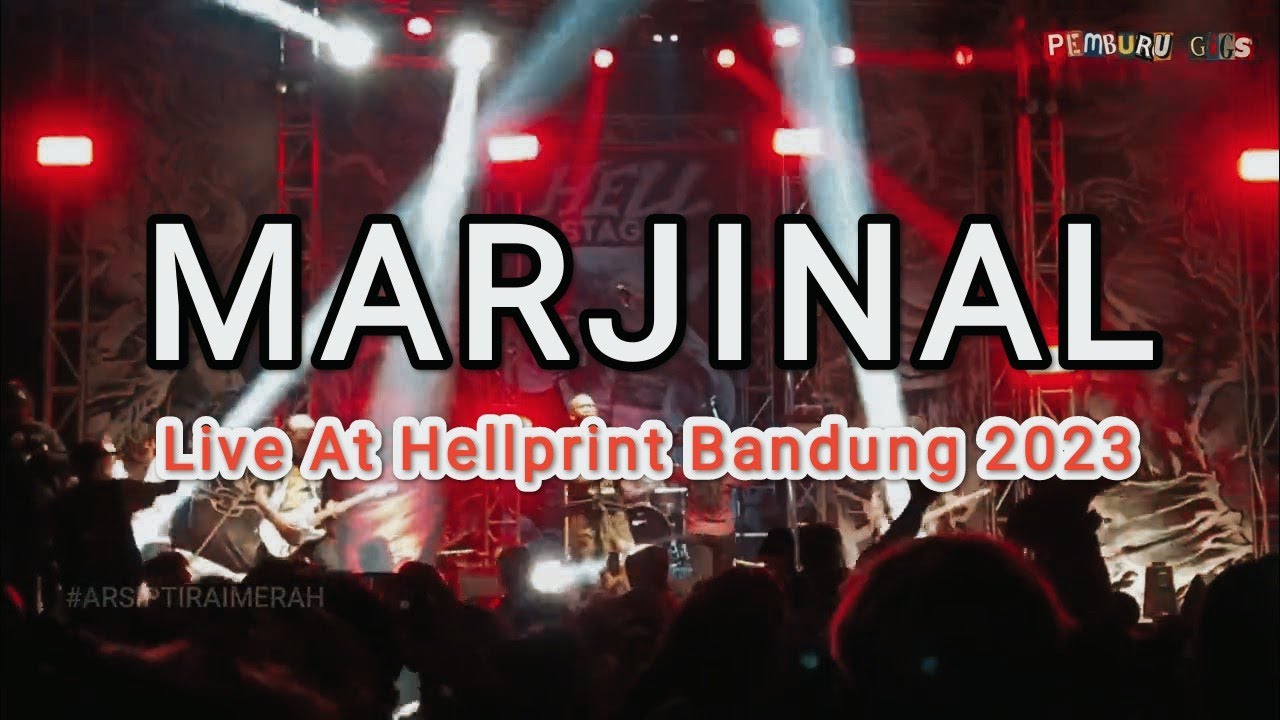 Marjinal Pemburu Gigs #145 : Marjinal Live At Hellprint