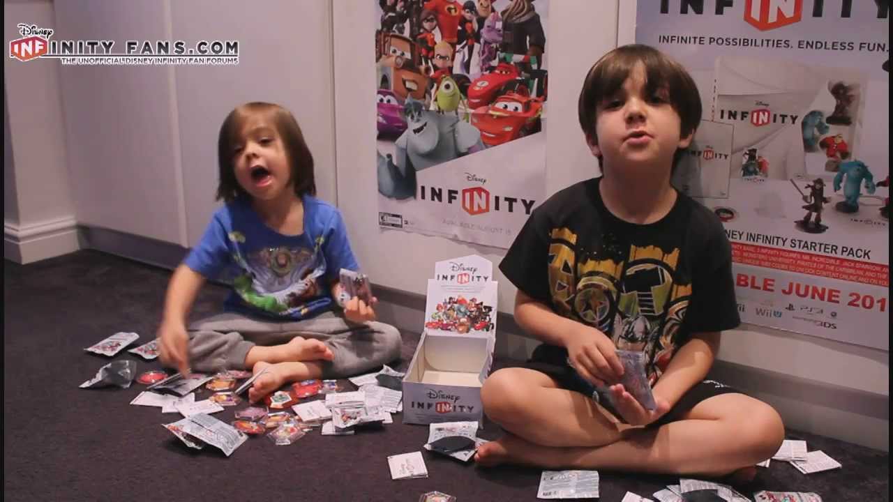 Disney Infinity power discs full box opening