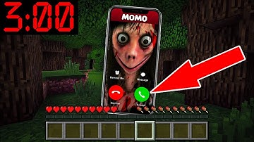 SCARY MOMO CALLED ME AT 3 AM !!! MINECRAFT BATTLE CHALLENGE ! AMV SHORT Animation