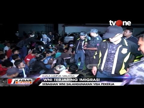 Ratusan WNI Terjaring Razia Imigrasi Malaysia Akibat Tak Miliki Dokumen Resmi