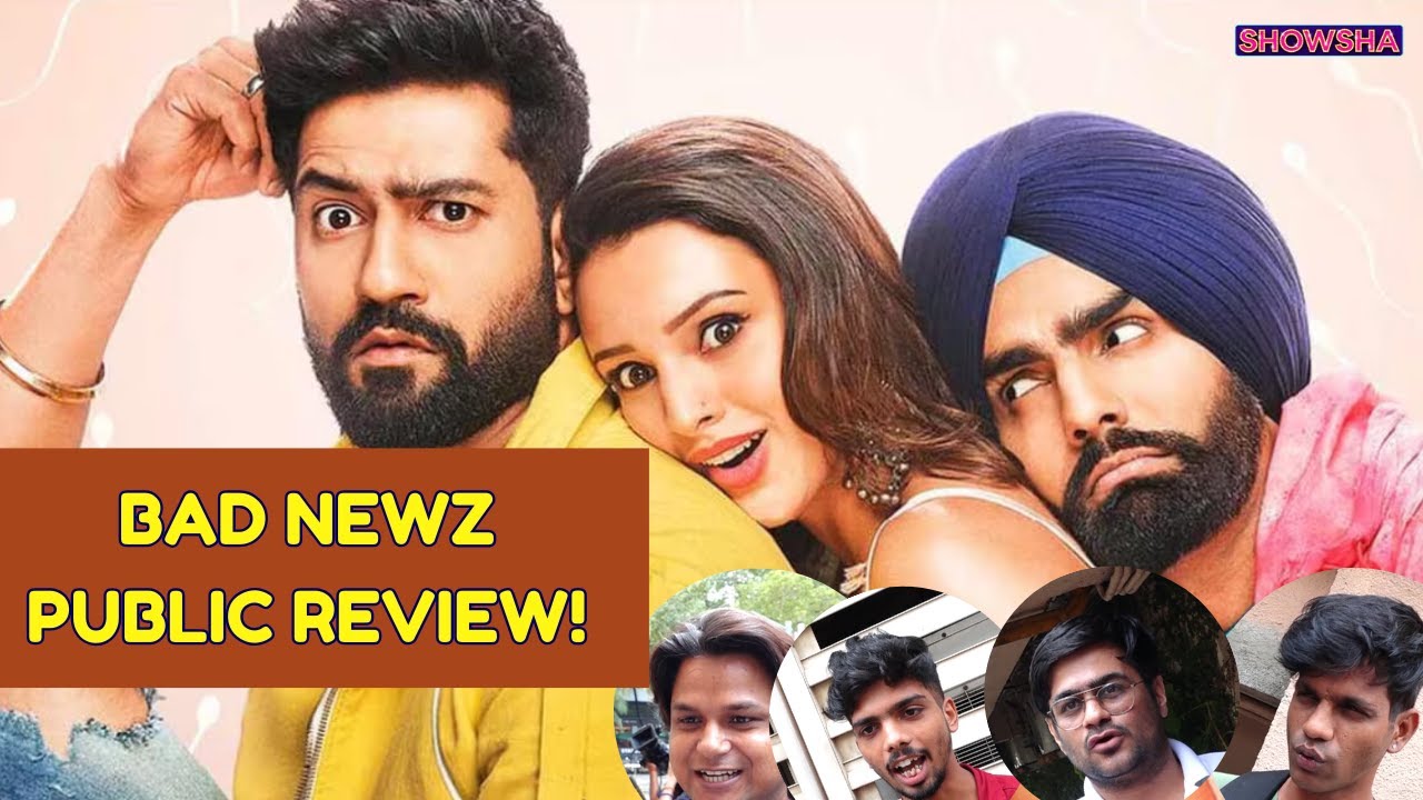 Bad Newz PUBLIC Review: Audience Lauds Vicky & Triptii's Chemistry, Showers Praises On Music I WATCH