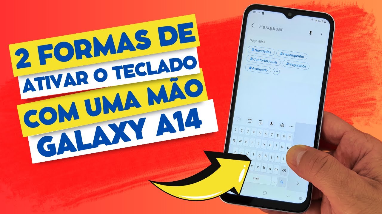 2 FORMAS PARA ATIVAR E USAR A FUNÇÃO OPERAÇÃO COM UMA MÃO NO TECLADO DO ...