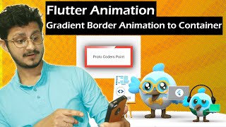 Celebrity Flutter Animation - Apply gradient animation to widget - Animated Container Border Profile