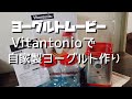 ヨーグルトムービー Vitantonioで自家製ヨーグルト作り 【腸内フローラ】