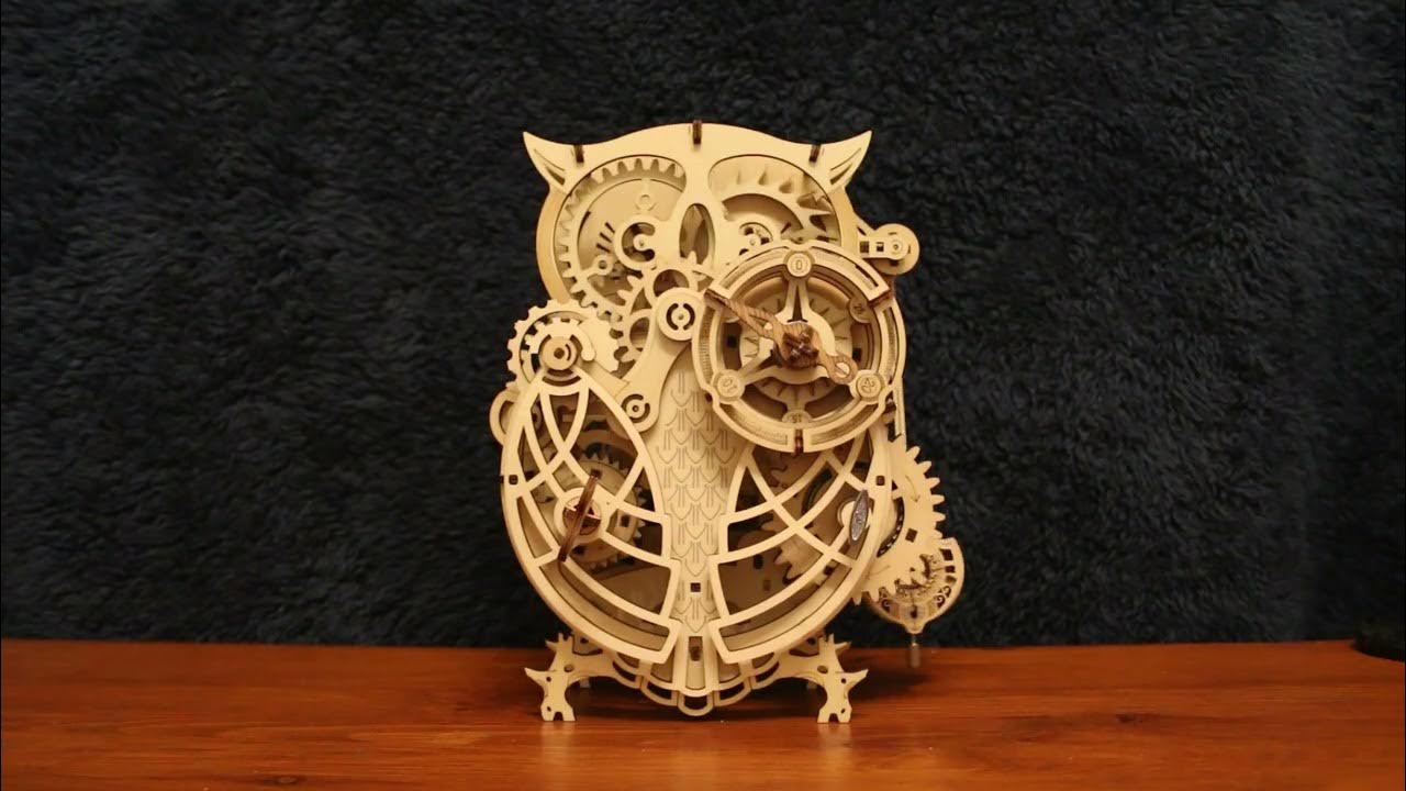 ROKR Owl Clock A Closer Look YouTube