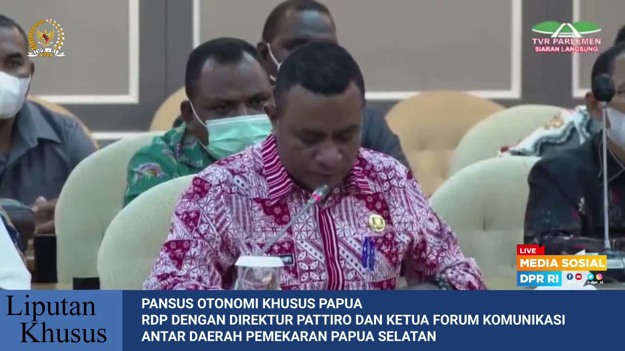 [Reupload] Rapat Pansus Otsus PAPUA DPR RI