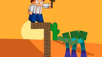 Steve vs Zombie squad/Minecraft Animation/Drawing Cartoons 2