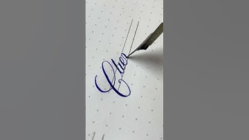 Client - handwriting with flex dip pen #cursive #art #calligraphy #lettering #flexibility