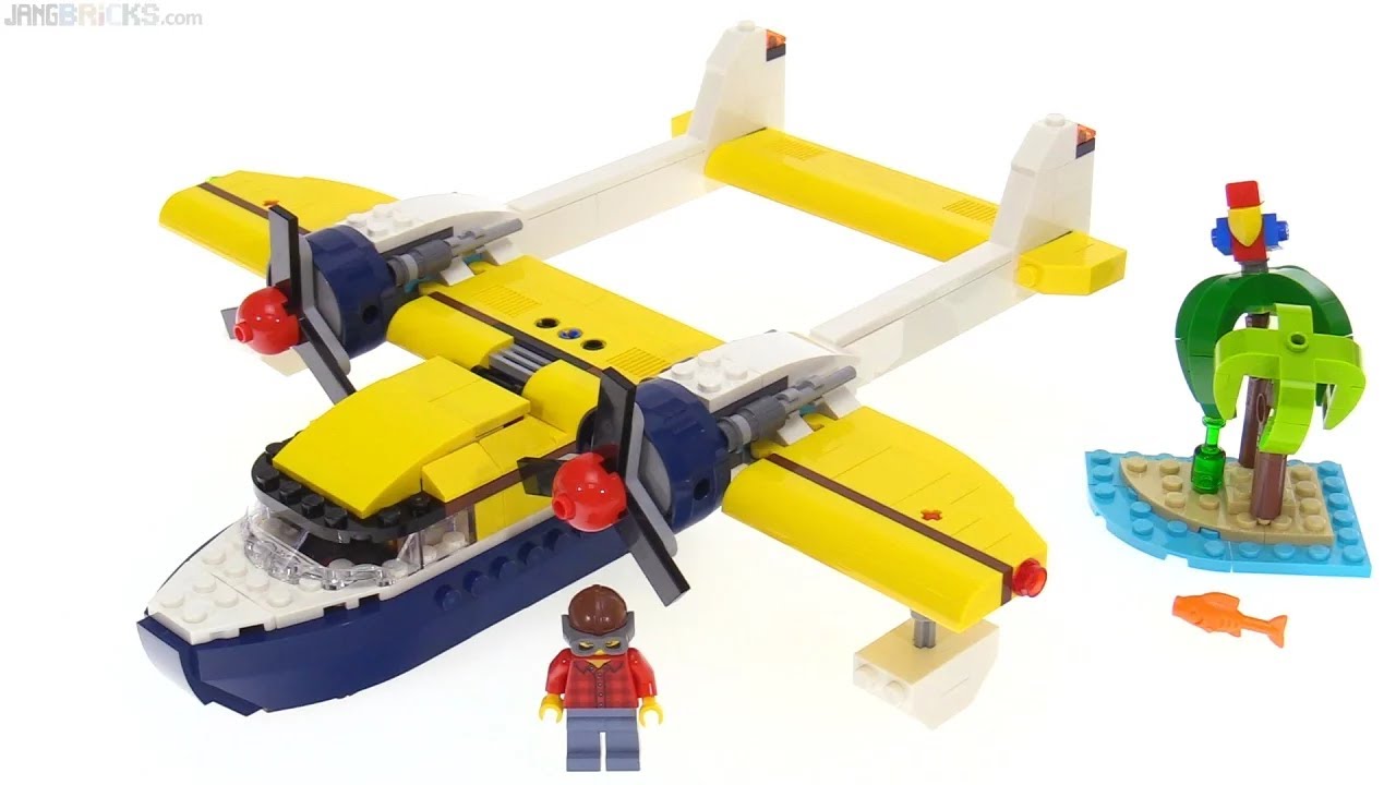 🔄 LEGO Creator Seaplane Adventures 3 in 1 review 🌴 31064 re upload