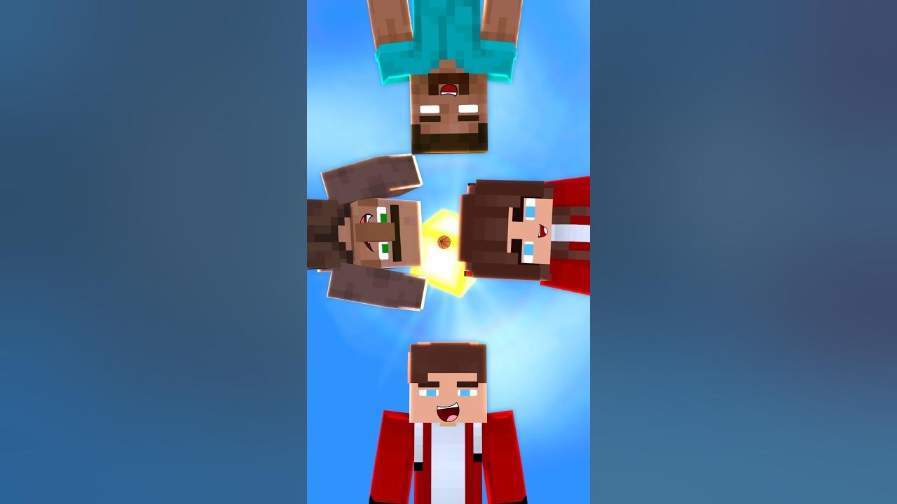 JJ and Mikey Ouch Challenge - Maizen Minecraft Animation