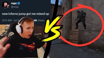 ropz trying the new inferno impossible jump