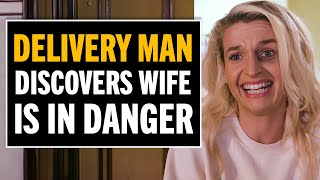 Delivery Guy Helps A Woman Get Away From Her Violent Husband