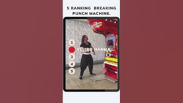 Ranking top 5 breaking punch machine 👊🏼