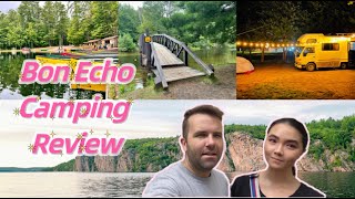 🔥Bon Echo Provincial Park Camping Review 🏕️🛶🏞️ by Kelsey and Jesse 1,728 views 1 year ago 16 minutes