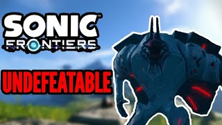 Sonic Frontiers - Supreme Boss Fight with 'Undefeatable'