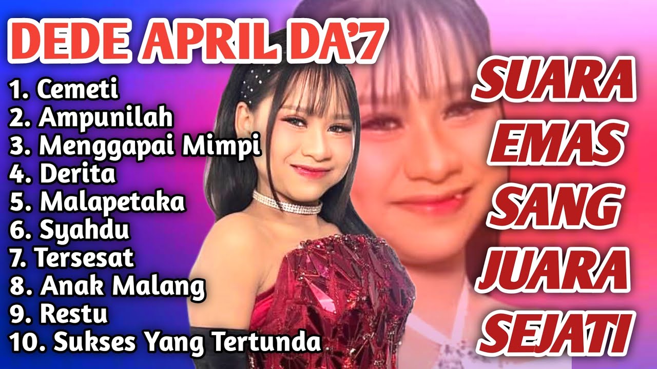 Suara Emas Anak Ajaib Yang Sedang Viral | Album Terbaru Dede April da7 | Suaranya Bikin Nangis 