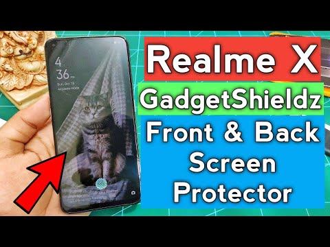 GadgetShieldz Realme X Screen Protector | Realme X Back Protector | Realme X Front & Back Protector