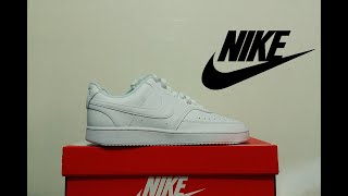 😎Nike Court Vision Low blancos | Nike Court Vision Low white| Unboxing Nike Court Vision Low white 😎