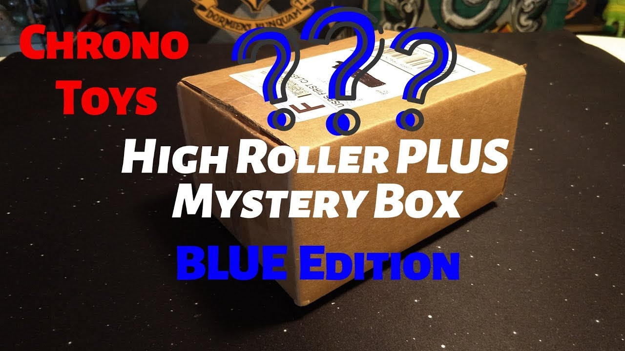 Chrono Toys Mystery Box Funko POP Unboxing Blue High Roller Plus