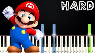 Super Mario Theme | HARD PIANO TUTORIAL + SHEET MUSIC by Betacustic