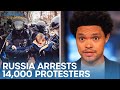 Russian Protesters Arrested & Dolly Parton Declines Hall of Fame | The Daily Show