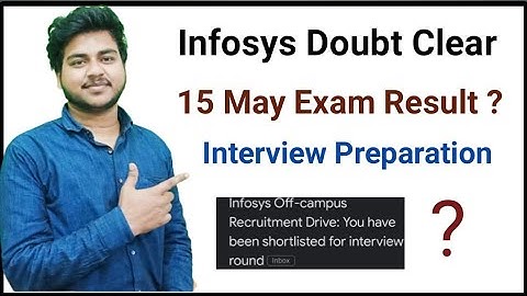 Infosys Doubts Clear | Exam Result Announced ? | Expected Date | Interview Preparation |