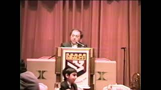 Jackie Mason at Tzivos Hashem Dinner, 5747