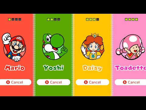 スーパーマリオ 3Dワールド】マリオ 4 プレイヤーによるすべての新しい