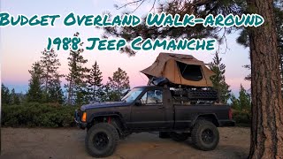 Budget Overland Vehicle Walkaround; 1988 Jeep Comanche