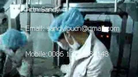 frozen  dumpling packing machine10heads weigher