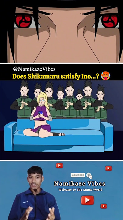 Shikamaru satisfy Ino? 🥵 #naruto #namikazevibes #shorts