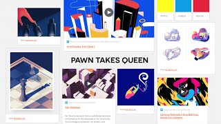 Motion graphics design process: How to create a moodboard