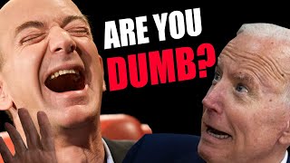 Even Lefty Jeff Bezos Knows Joe Biden Is An Idiot! SAVAGELY Calls Him Out!