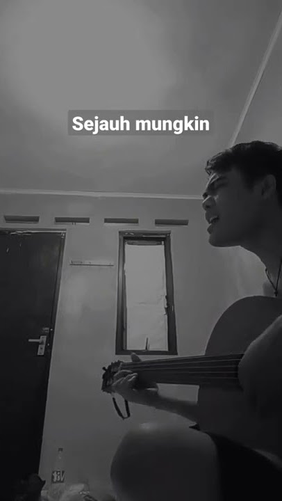 story wa ungu - sejauh mungkin cover gitar akustik riyanreyy || baiknya ku pergi tinggalkan dirimu