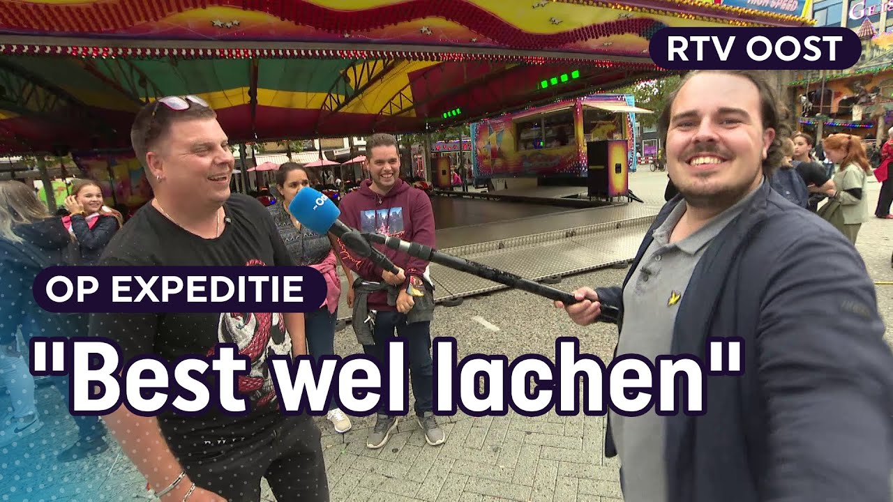 Botsauto’s, churros en een achtbaan: Pim op de Hengelose kermis | RTV Oost