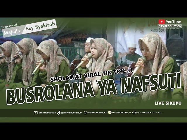 Viral Tik Tok BUSROLANA VERSI Itaneng Tenri Bolo || KUBANGWUNGU BERSHOLAWAT class=