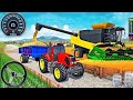 Modern Farm Tractor Driving Games Farming Tractor 