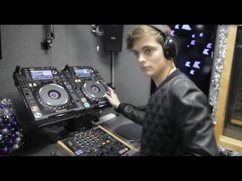 Martin Garrix at Kiss FM UK for the  MondayMixtape